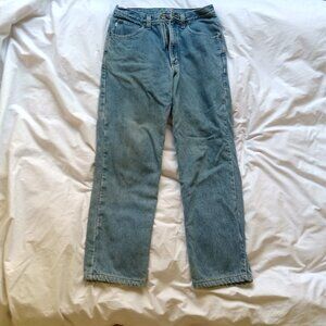 L.L. Bean Men's Flannel Lined Jeans 30x30 Double L Classic Fit